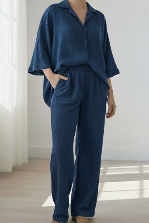 Textured Crepe Co-ord Sets