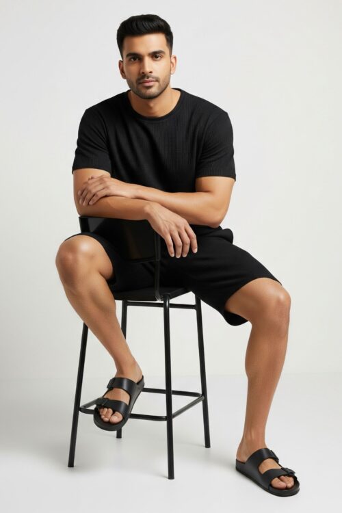 Black 3-in-1 Co-ord Set