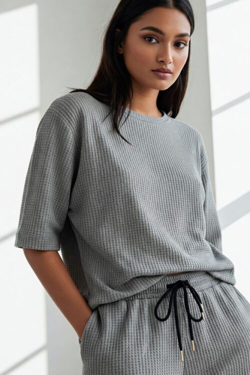 Grey Pant Co-ord Set