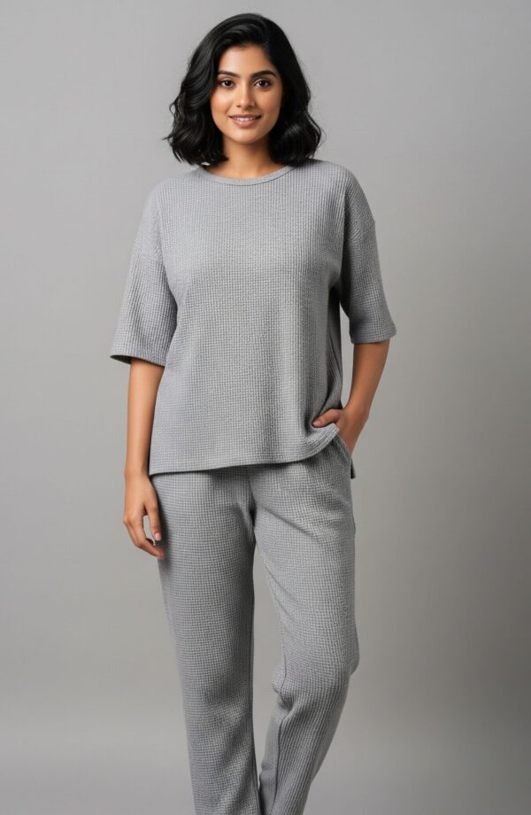 Grey Pant Co-ord Set - Image 4