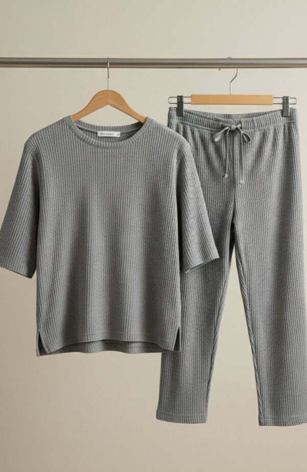 Grey Pant Co-ord Set - Image 5