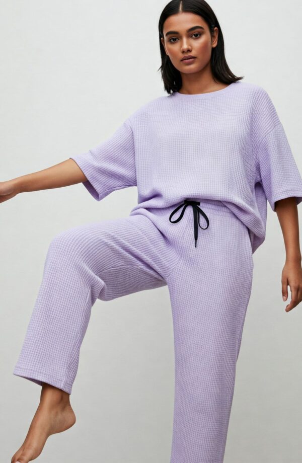 Lavender Pant Co-ord Set - Image 3