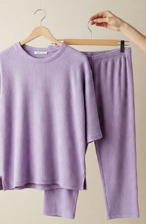 Lavender Pant Co-ord Set - Image 5
